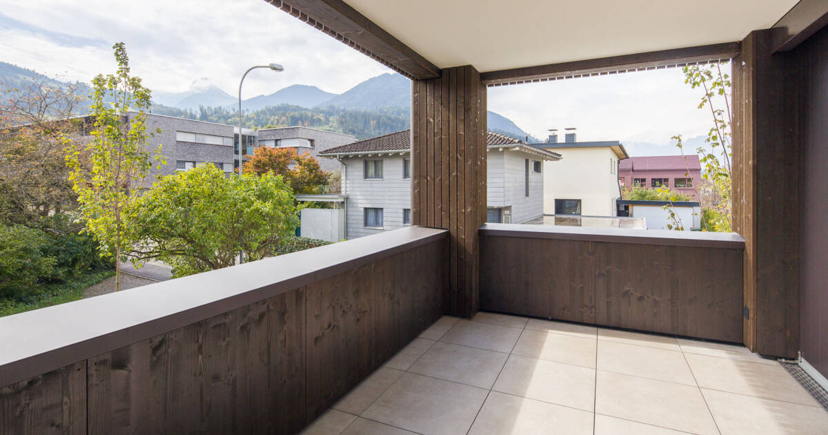 Südwestterrasse_Hofnerfeldweg_Frastanz © Dietmar Walser