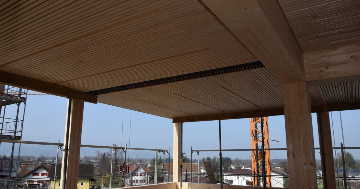 i+R Holzbau_Rathaus Hohenems_Aufrichten_13