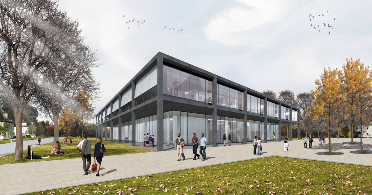 Am Campus in Friedrichshafen-Fallenbrunnen errichtet i+R das Regionale Innovations- und Technologietransferzentrum nach Plänen des Vorarlberger Architekturbüros Baumschlager Hutter Partners. © ©Baumschlager Hutter Partners Am Campus in Friedrichshafen-Fallenbrunnen errichtet i+R das Regionale Innovations- und Technologietransferzentrum nach Plänen des Vorarlberger Architekturbüros Baumschlager Hutter Partners. © ©Baumschlager Hutter Partners