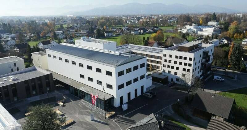 Spannrahmenhalle Außenansicht