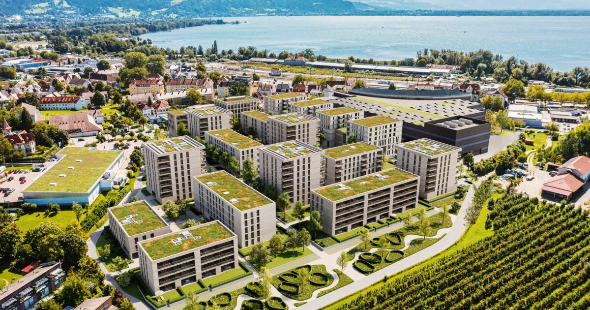 iR Wohnbau Lindau_Vierlinden Quartier_gesamt