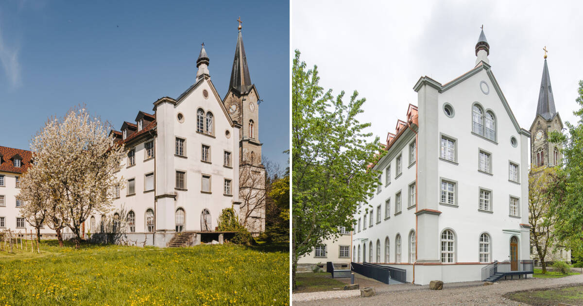 Kloster_Osttrakt_vorhernachher