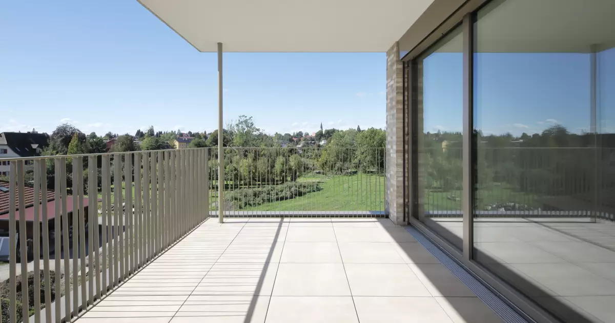 Vierlinden-Quartier Ausblick Haus C © Norman Radon