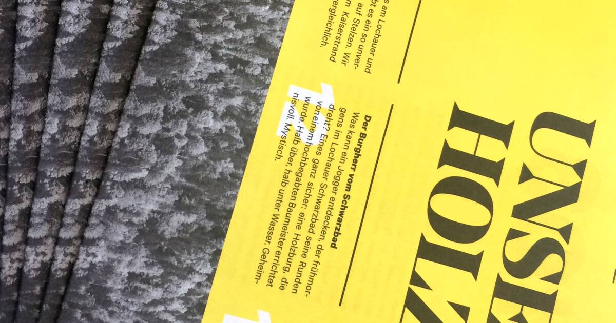 Unser Holz - Ausgabe 3 Unser Holz - Ausgabe 3