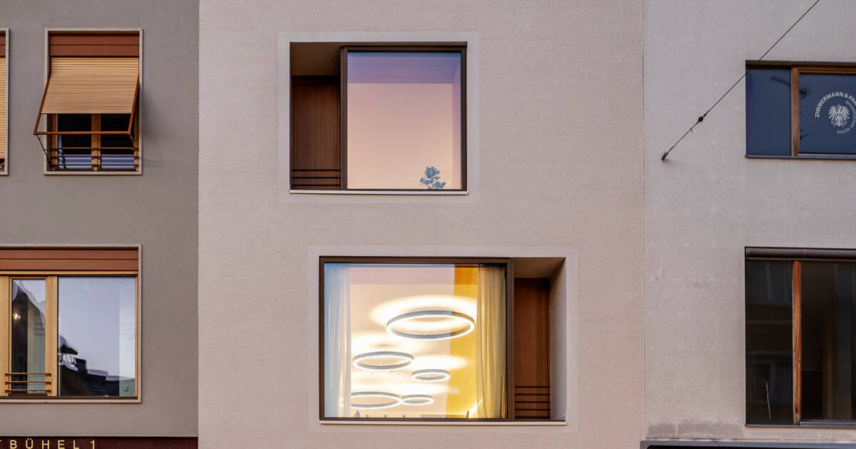 Haus der Zukunft IV Vorarlberg Fassade nacht © © Albrecht Imanuel Schnabel 