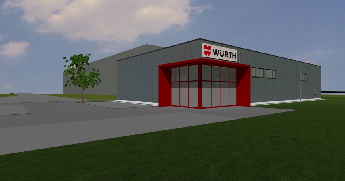 Würth, Lindau - Visualisierung Würth, Lindau - Visualisierung