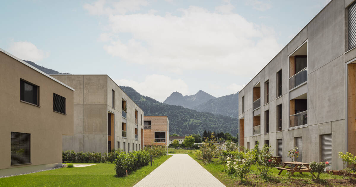i+R Wohnbau WA D'Sidlig Nenzing Referenzfotografie 2024
