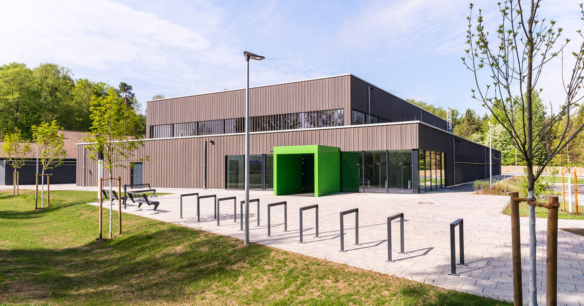 Sporthalle | Moos (D) - Außenansicht  © Guido Kasper