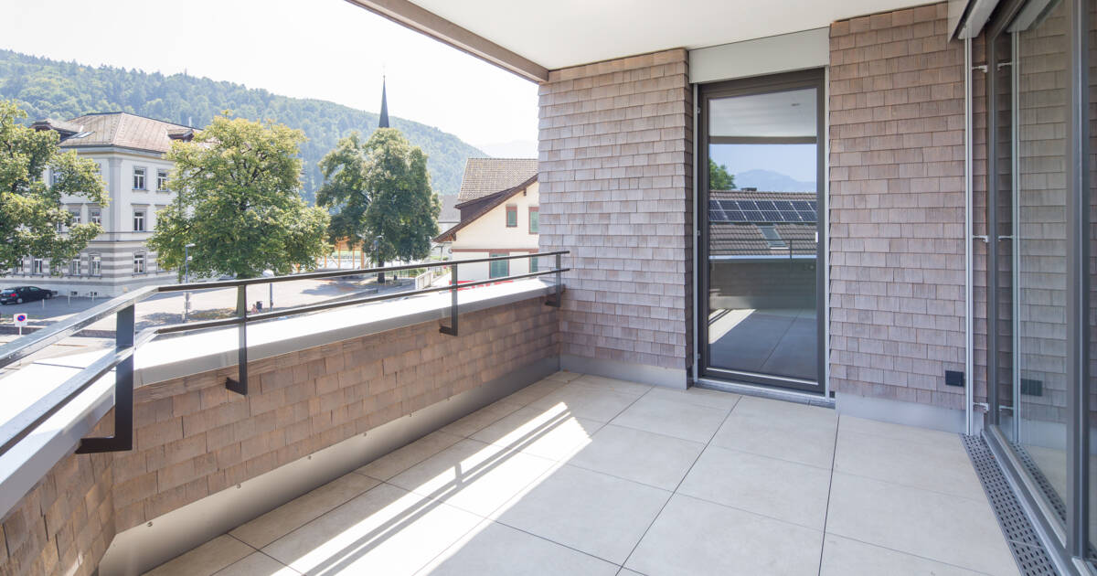 Wohnanlage Sebastianstraße, Feldkirch - Terrasse Top 14 © (c) walser images