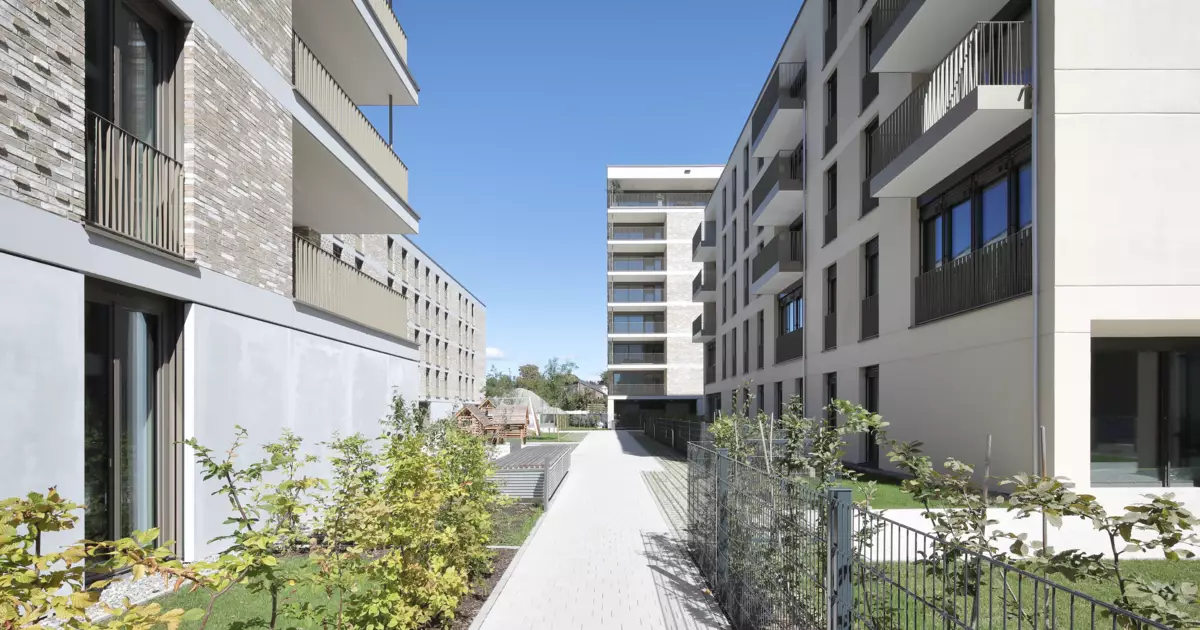 Vierlinden-Quartier Außenbereich © Norman Radon