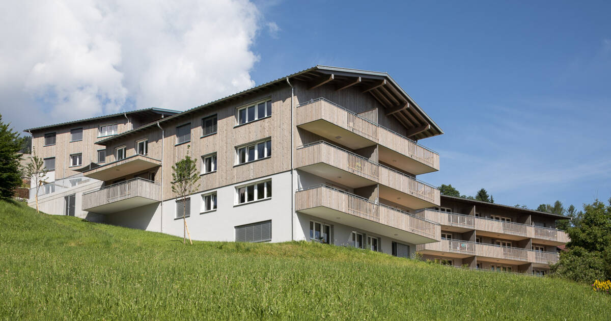 Wohnanlage Baumgarten I Bürserberg (A) © © Dietmar Walser Wohnanlage Baumgarten I Bürserberg (A) © © Dietmar Walser