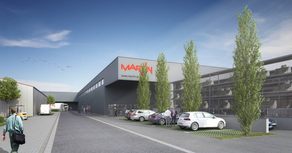 i+R errichtet für den Spezialisten für Baggeranbaugeräte Martin eine neue Produktionsstätte in Ludesch. © ©engel & haehnel i+R errichtet für den Spezialisten für Baggeranbaugeräte Martin eine neue Produktionsstätte in Ludesch. © ©engel & haehnel