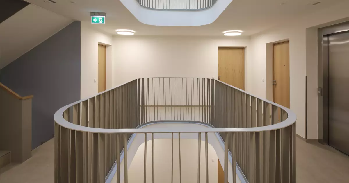 Vierlinden-Quartier Treppenhaus A © Norman Radon