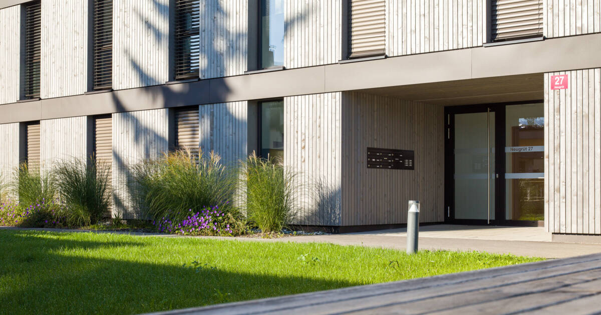 i+R Wohnbau WA Neugrüt Dornbirn Referenzfotografie 2023