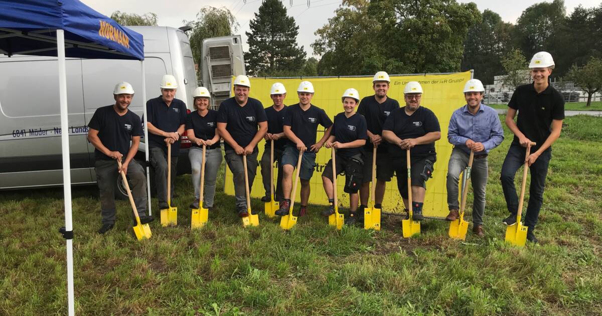 Spatenstich Kessler Torbau in Götzis am 06.09.2018 Spatenstich Kessler Torbau in Götzis am 06.09.2018