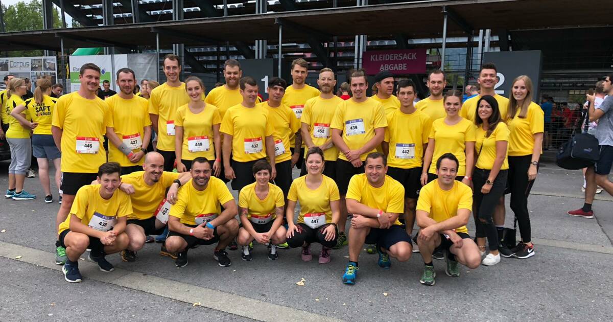 Business Run 2018: Wi+R waren dabei