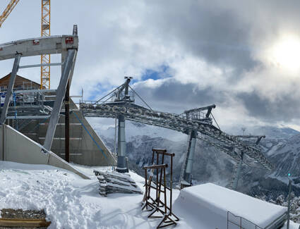 Panoramaaufnahme Zuger Bergbahn