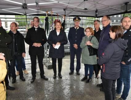 Spatenstich für neue Polizeiinspektion in Dornbirn © ©Elisabeth Haschberger Stadt Dornbirn