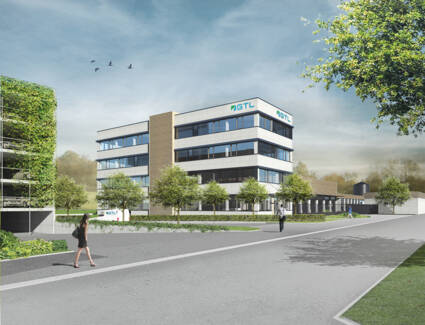 Das neue Betriebsgebäude der Garten- und Tiefbaubetriebe Lindau (GTL) errichtet i+R nach hohem Energiestandard und nutzt Luftwärme zum Heizen und Kühlen. © ©GTL Das neue Betriebsgebäude der Garten- und Tiefbaubetriebe Lindau (GTL) errichtet i+R nach hohem Energiestandard und nutzt Luftwärme zum Heizen und Kühlen. © ©GTL