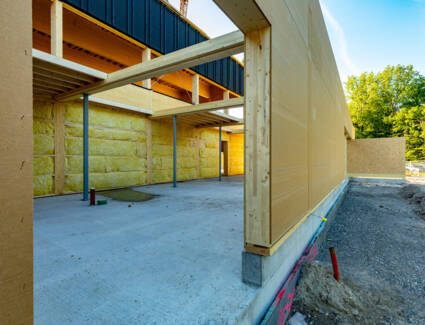 Firstfeier der Sporthalle in Moos am Bodensee © Christian Flemming