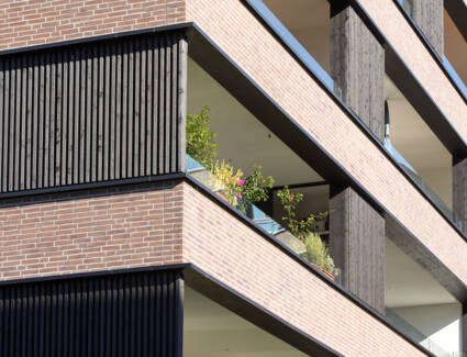 Klinkerriemchenfassade WA Lochau Klinkerriemchenfassade WA Lochau
