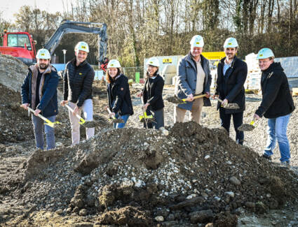 Spatenstich für neue Sporthalle am Campus Manzenberg in Tettnang © Udo Mittelberger Spatenstich für neue Sporthalle am Campus Manzenberg in Tettnang © Udo Mittelberger