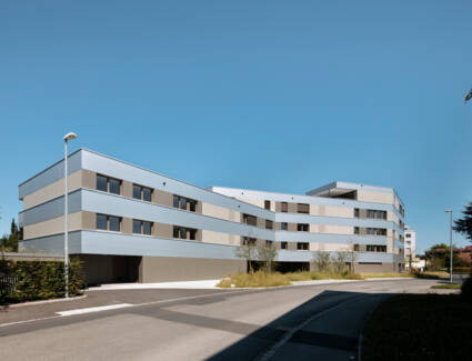 Am Pfarrweg in Lustenau Ansicht 01 i+R Wohnbau Am Pfarrweg in Lustenau Ansicht 01 i+R Wohnbau