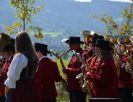 i+R Wohnbau Seedomizil Andachtsraum Weihe Musik © Verena Konrad