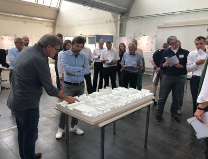 Ende September 2018 fand die Jurysitzung im städtebaulichen Realisierungswettbewerb für die Quartiersentwicklung des ehemaligen Siemensareals in Konstanz statt.  © ©Dietmar Walser