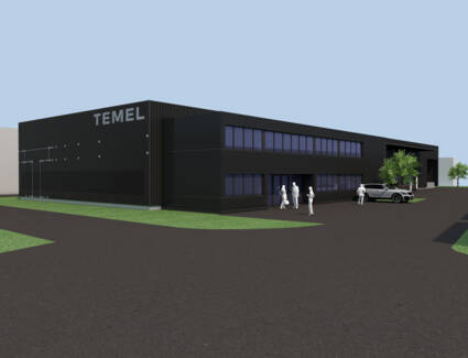 i+R Industrie- und Gewerbebau realisiert gemeinsam mit dem Architekten Hans Hohenfellner für die Temel GmbH in Klaus einen stufenweisen Neubau. © Copyright: Dietmar Mathis i+R Industrie- und Gewerbebau realisiert gemeinsam mit dem Architekten Hans Hohenfellner für die Temel GmbH in Klaus einen stufenweisen Neubau. © Copyright: Dietmar Mathis