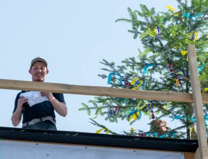 Firstfeier Erweiterungsbau Holzbau-84 Firstfeier Erweiterungsbau Holzbau-84