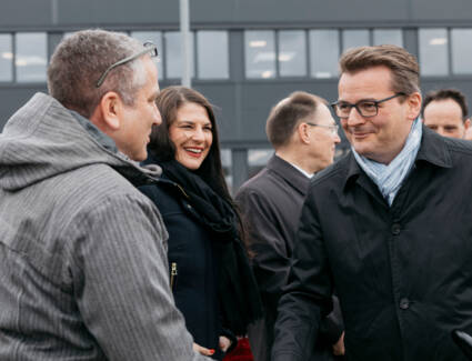 Spatenstich Druckerei Schöler, Immenstadt (D) Spatenstich Druckerei Schöler, Immenstadt (D)