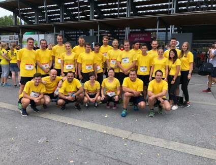 Business Run 2018: Wi+R waren dabei