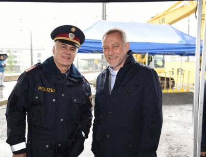 Spatenstich für neue Polizeiinspektion in Dornbirn © ©Elisabeth Haschberger Stadt Dornbirn