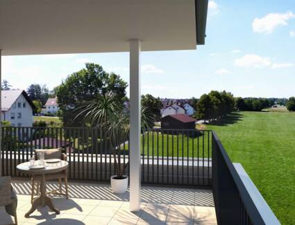 Ausblick Haus C, Obere Mühlstraße in Bad Wörishofen i+R Wohnbau Lindau Ausblick Haus C, Obere Mühlstraße in Bad Wörishofen i+R Wohnbau Lindau