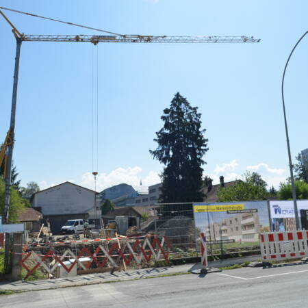 Baugrube Mariahilfstraße Bregenz © ©Alexandra Serra