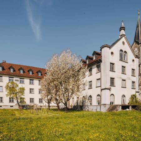 Außenansicht Klosteranlage Mehrerau © A. Lamprecht