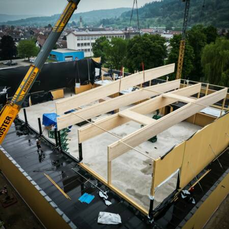 Bautechnische Prozessbeschreibung: Holzbau