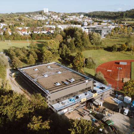 Sporthalle Tettnang Manzenberg Richtfest 2025 (7)