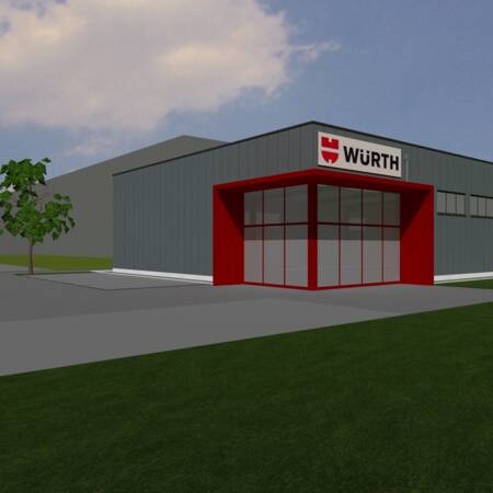 Würth, Lindau - Visualisierung