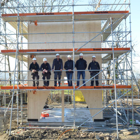 Kapelle am Seedomizil bekommt Wände © ©Alexandra Serra