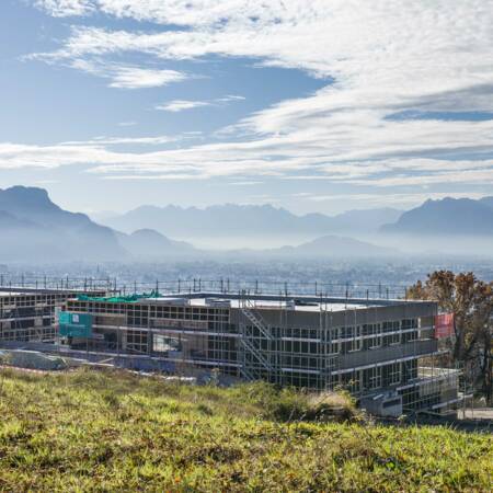 Ausblick Am Knie Dachgleiche