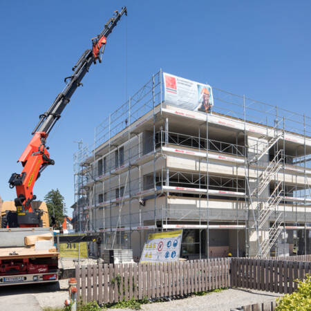 Firstfeier für Kleinwohnanlage in Mäder © ©Dietmar Walser