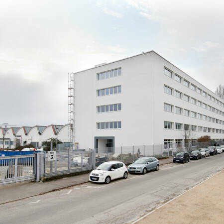 Das Gebäude STARTUP, vormals „Gebäude 2“... © kuhnle + knödler