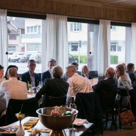 Die i+R-Jubilarfeier fand dieses Jahr im Gasthaus Johann in Lauterach statt.
