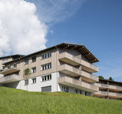 Wohnanlage Baumgarten I Bürserberg (A) © © Dietmar Walser Wohnanlage Baumgarten I Bürserberg (A) © © Dietmar Walser
