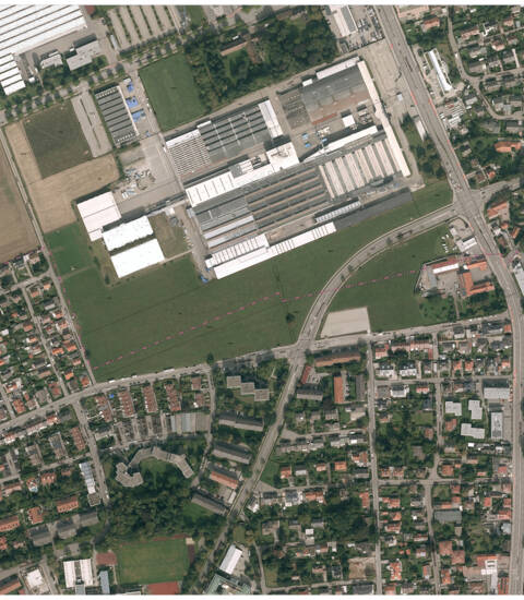 Grenzhofareal Memmingen_Luftbild © Stadt Memmingen Grenzhofareal Memmingen_Luftbild © Stadt Memmingen