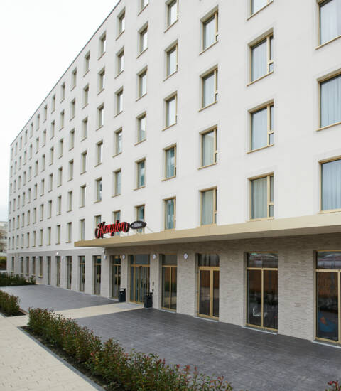 Hotel Hampton by Hilton | Konstanz (D) © kuhnle + knödler Hotel Hampton by Hilton | Konstanz (D) © kuhnle + knödler