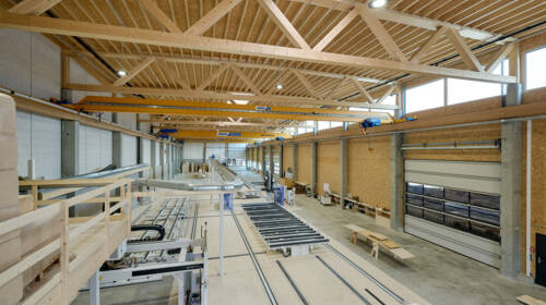 i+R Holzbau | Lauterach - Halle