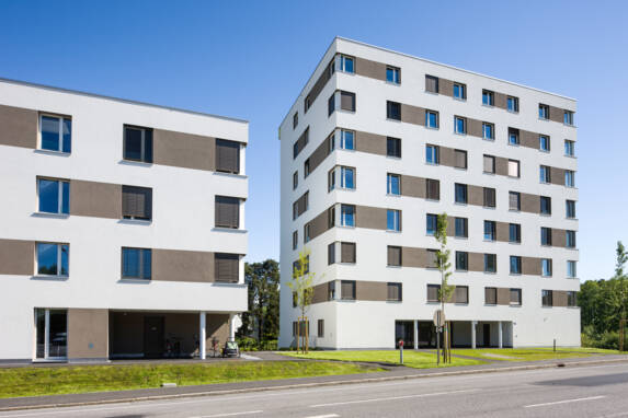 i+R Wohnbau WA Rheinstraße West Bregenz Referenzfotografie 2013